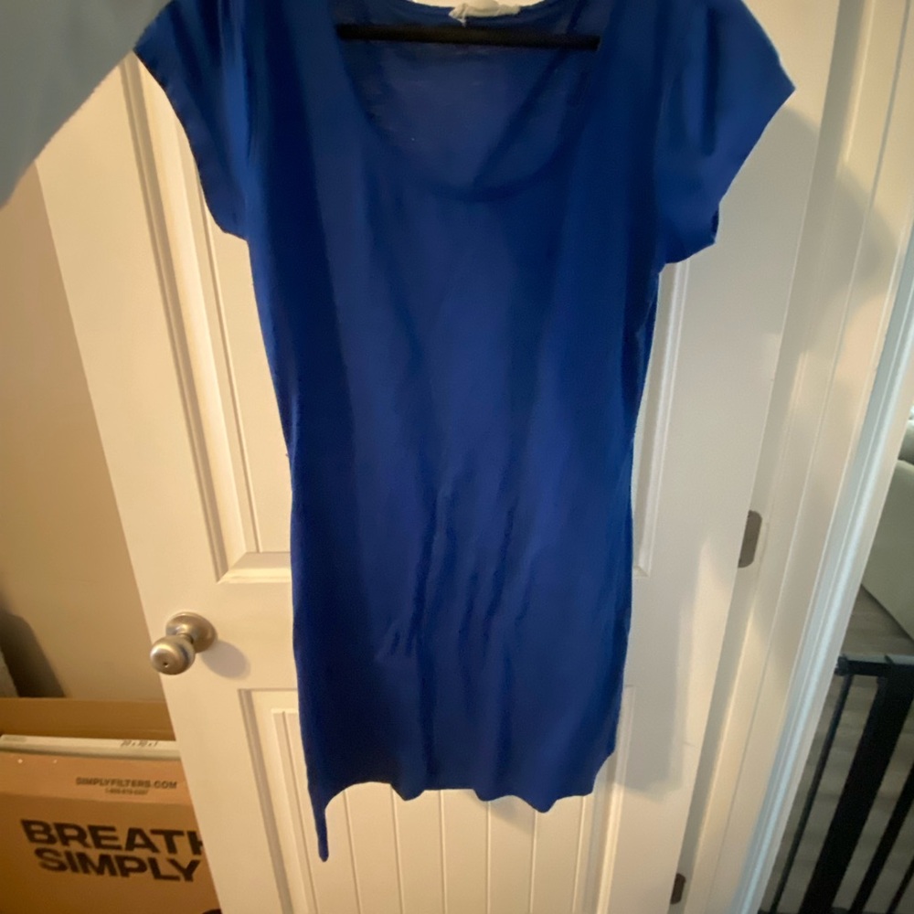 Chic Blue Mini Dress